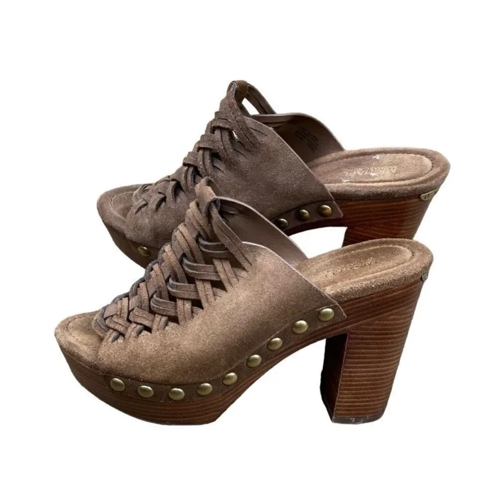 Michael Michael Kors suede Westley mule